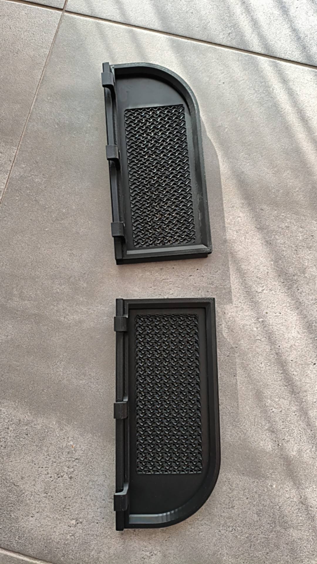 Ventilation grilles for slider window VW T5-T6