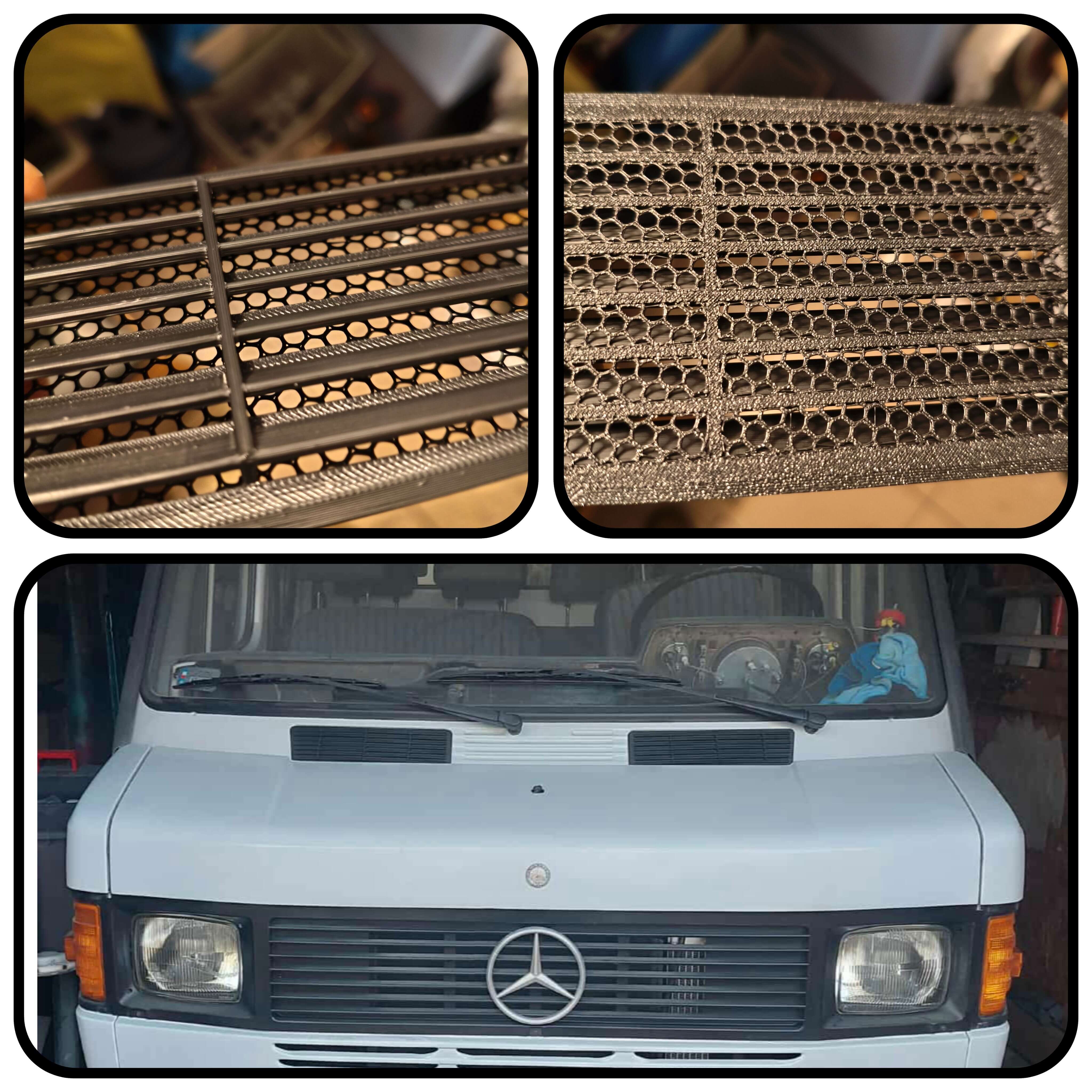 Mercedes T1 Ventilation Grilles