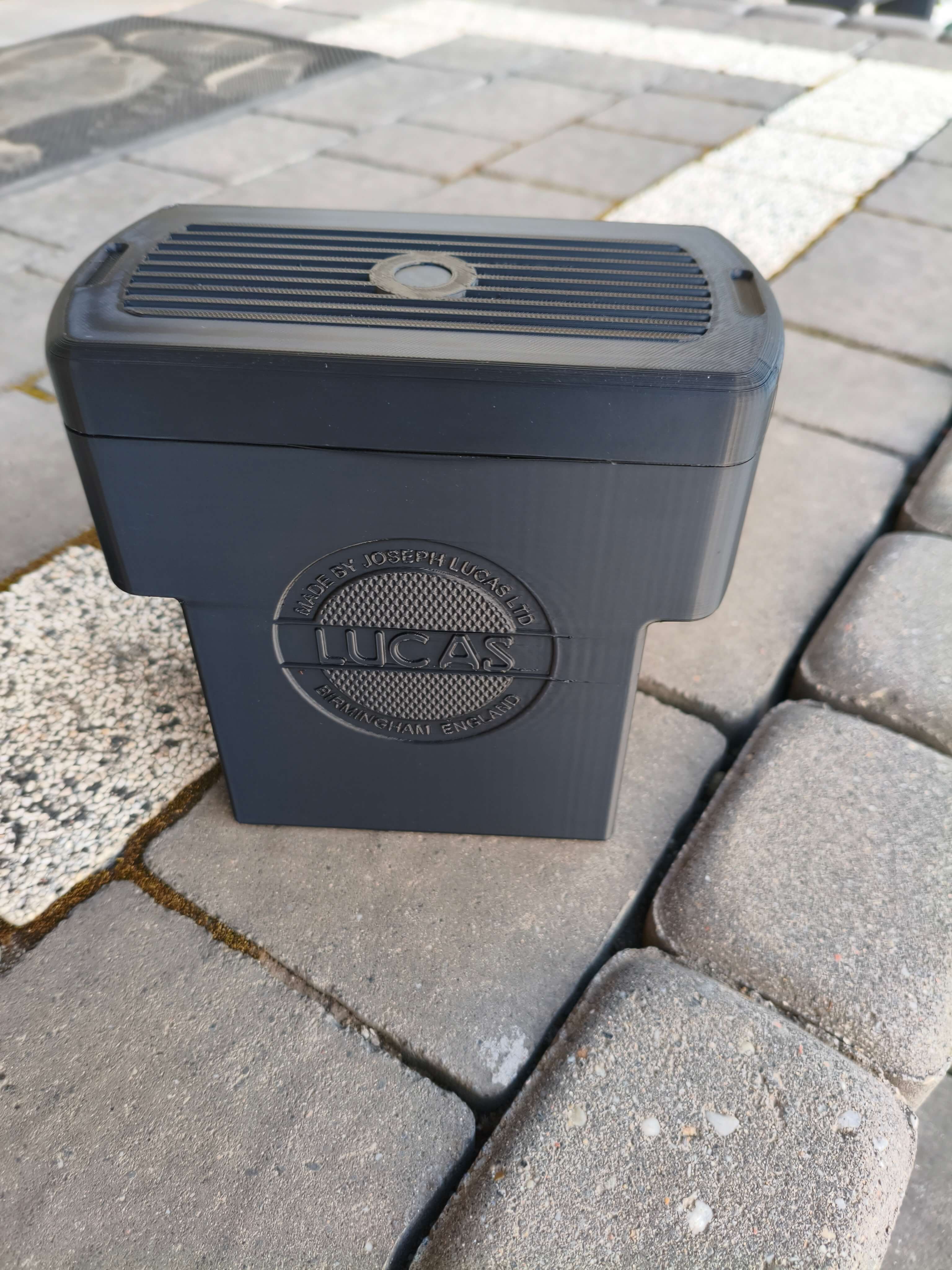 Lucas "T-Shape" Battery Box Repro