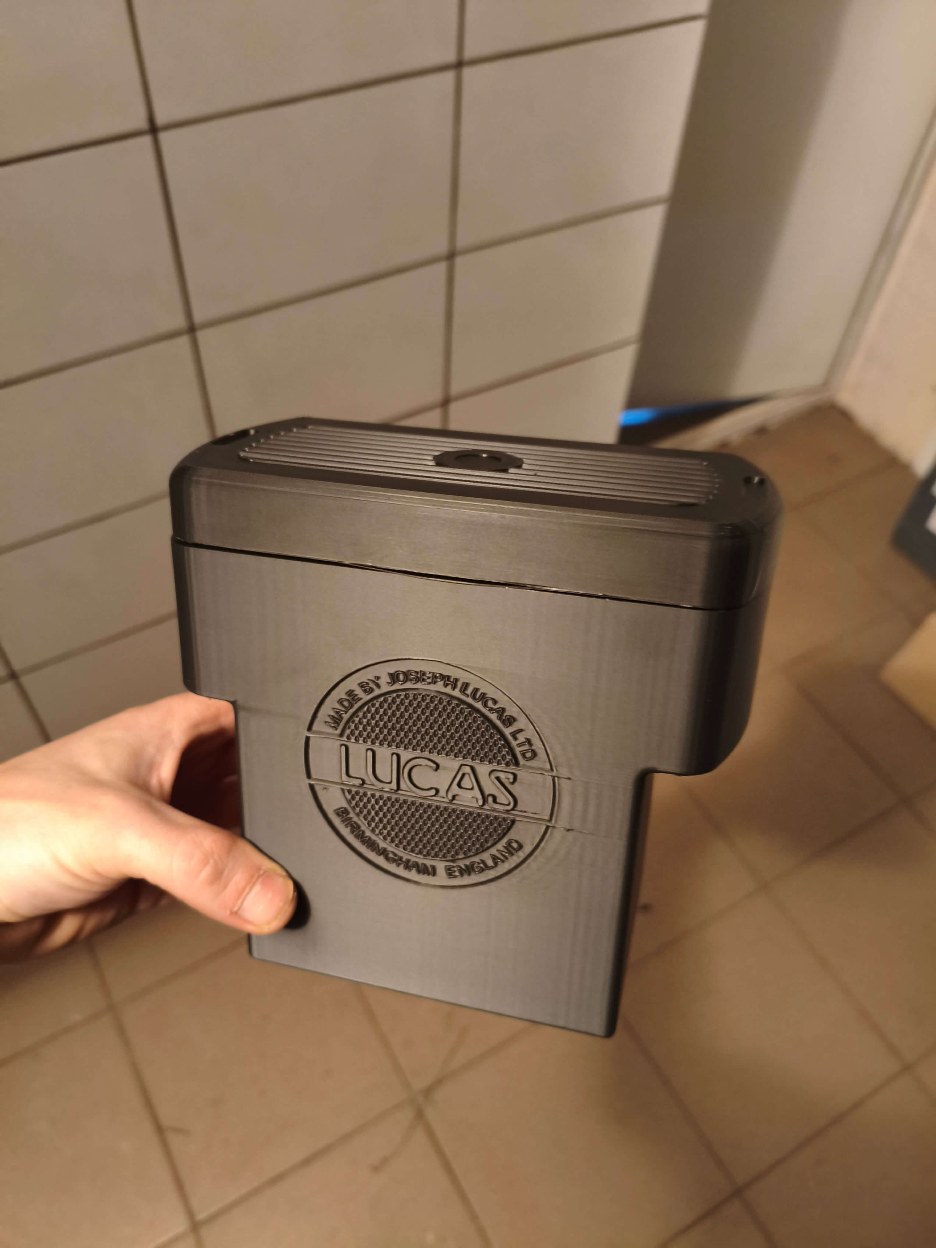 Lucas "T-Shape" Battery Box Repro