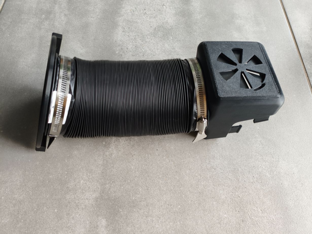 Auxiliary Heater Adapter for VW California T5 T6 T6.1 | Pop-up Roof Heater with Airflow Control