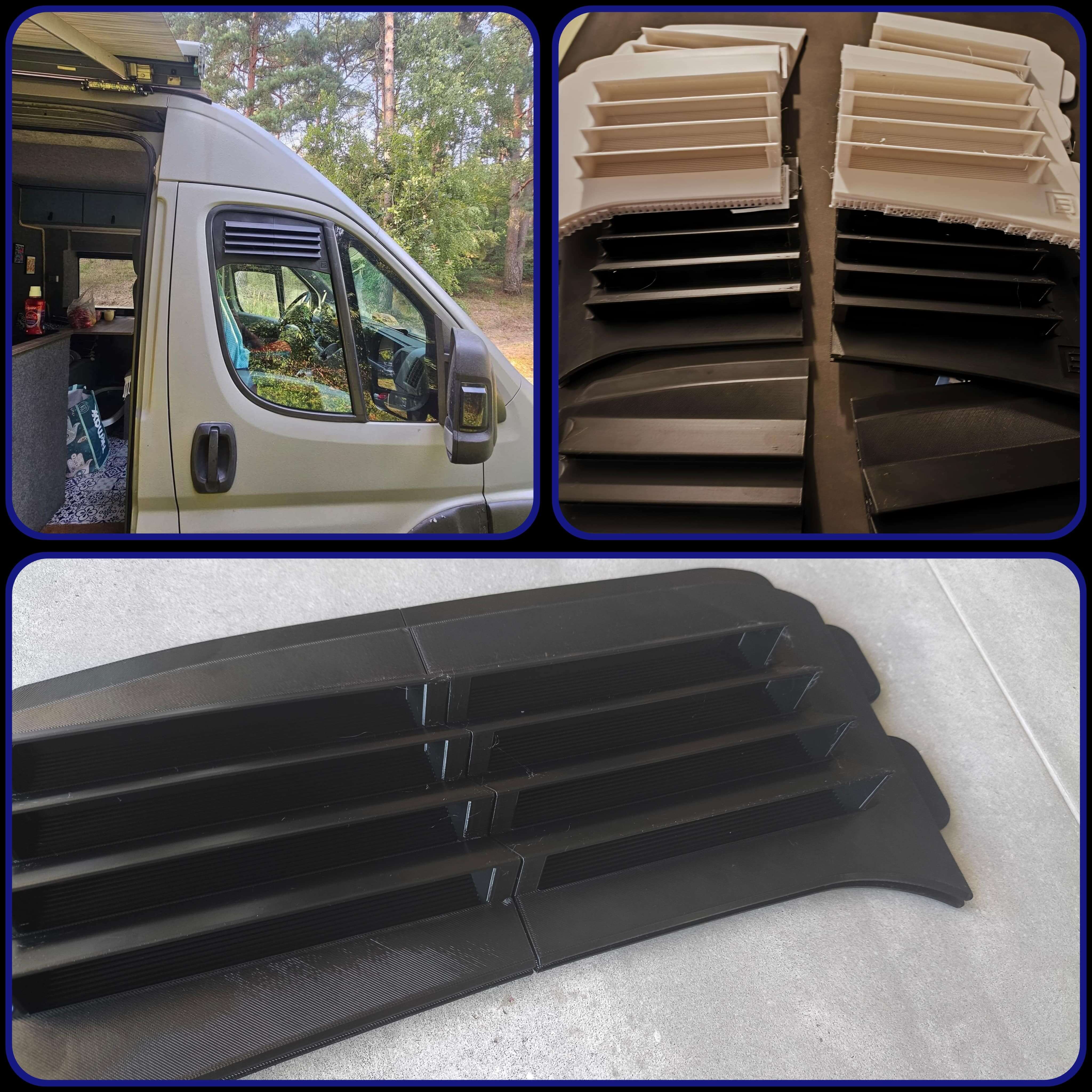 Ventilation grilles for front windows Ducato III 3, Jumper, Boxer, Movano