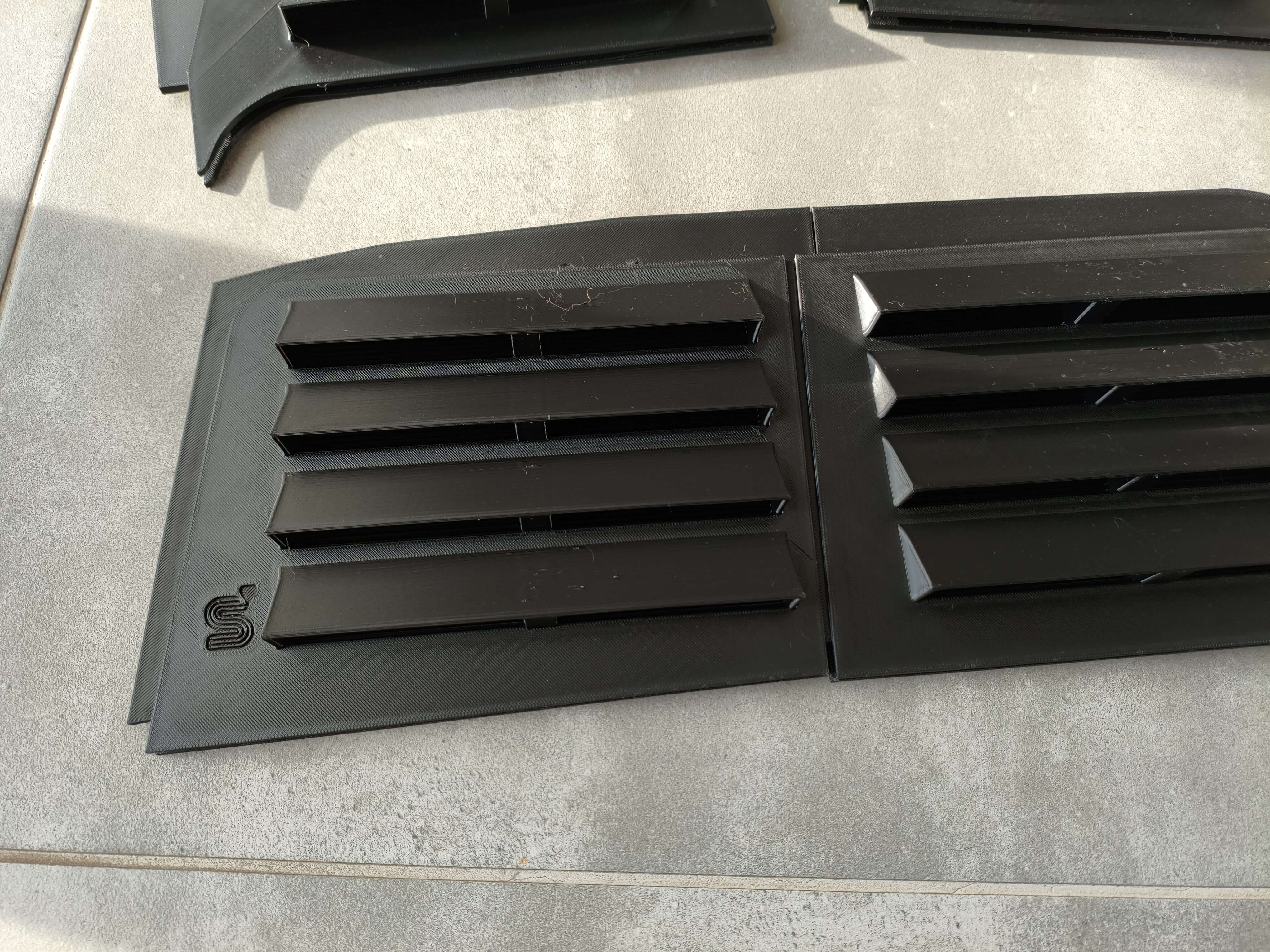 Ventilation grilles for front windows Ducato II 2