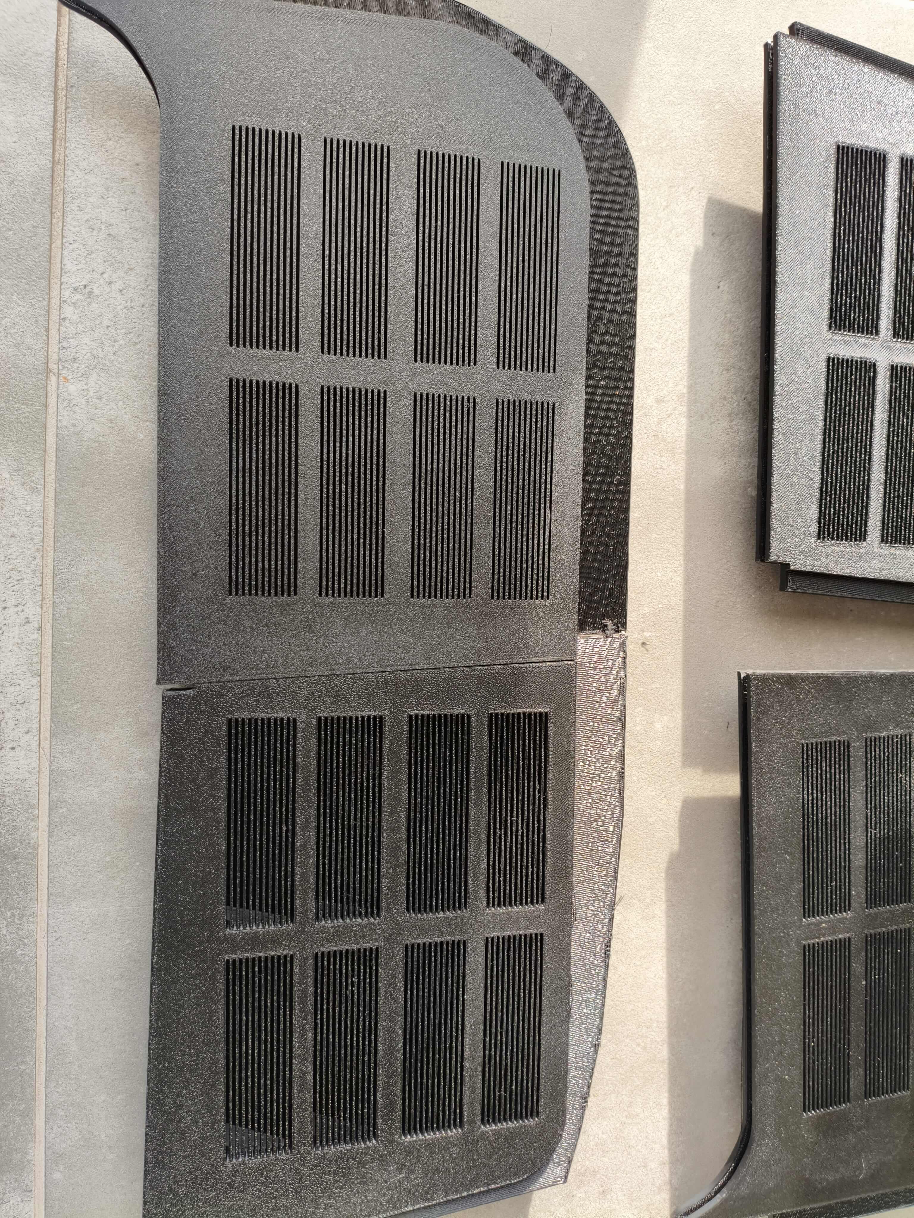 Ventilation grilles for front windows Ducato II 2