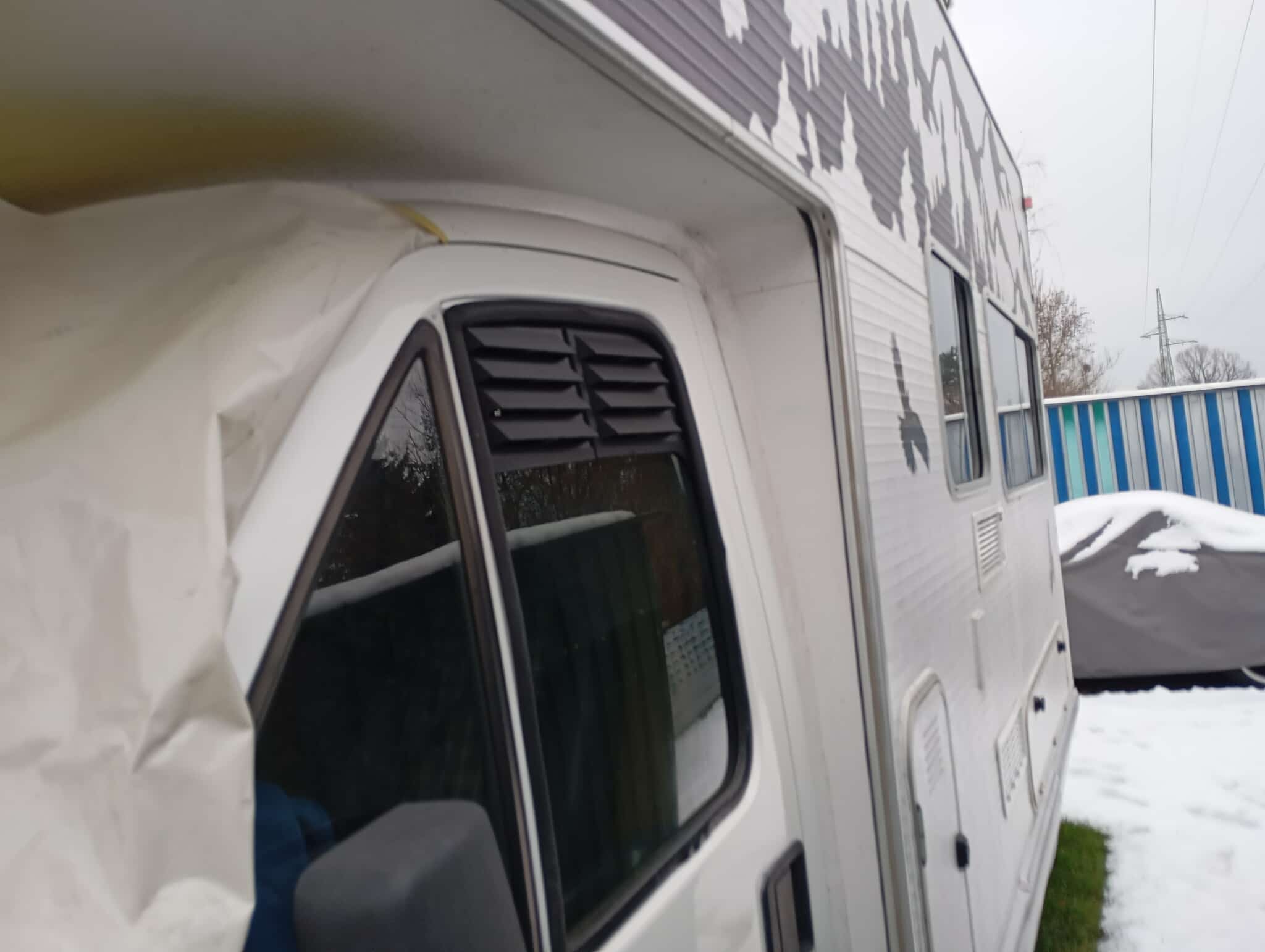 Ventilation grilles for front windows Ducato II 2