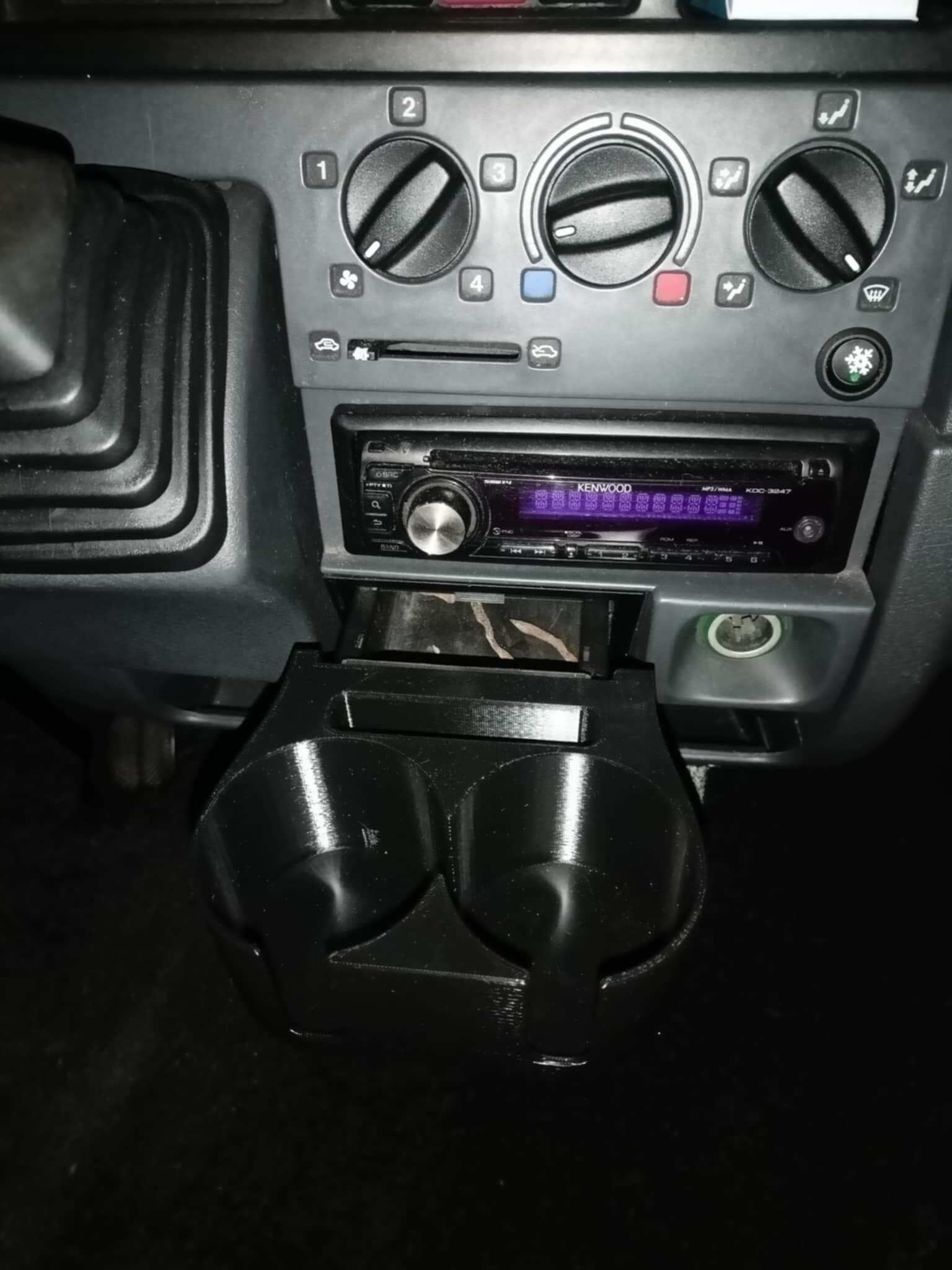Ducato II 2 Cup and Phone Holder